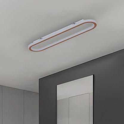 Minimalist Rectangular Flush Mount Ceiling Light