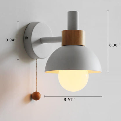 Nordic Macaron Globe - Light Wall Sconce Lamp