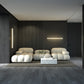 Minimalist Linear Wall Lamp with LED Atmosphere Lighting