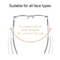 Compact Mens & Ladies Folding Reading Glasses