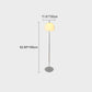 Modern Retro Mushroom Glass Light Standing Floor Lamp For Living Room