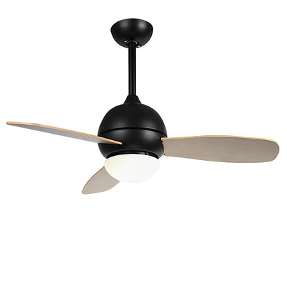 Nordic Minimalist LED Ceiling Paddle Fan with Remote Control Adjustable Wind Speed Fan