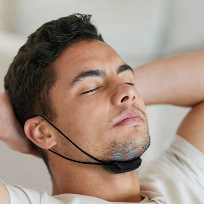 Smart Tens muskelopstrammende anti-snorke hagespænde enhed