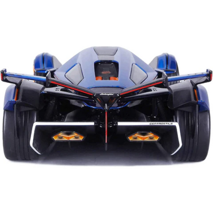 Hudson & Jurgen – Lamborghini V12 Vision Gran Turismo Diecast Model Car 1:18 Scale with Alloy Construction | High-Detail Collector's Item for Car Enthusiasts