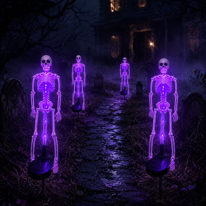 Ventayo – LED-skeletpynt til haven