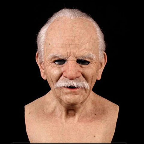 Hudson & Jurgen – Hyper Realistic Silicone Elderly Mask