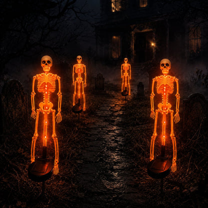 Ventayo – LED-skeletpynt til haven