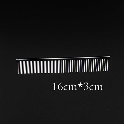 Kam til kæledyr i rustfrit stål