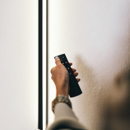 Minimalist Linear Wall Lamp with LED Atmosphere Lighting