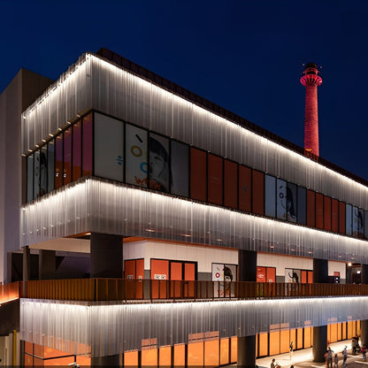 Vandtætte LED-strimmel udendørs vægvaske lys