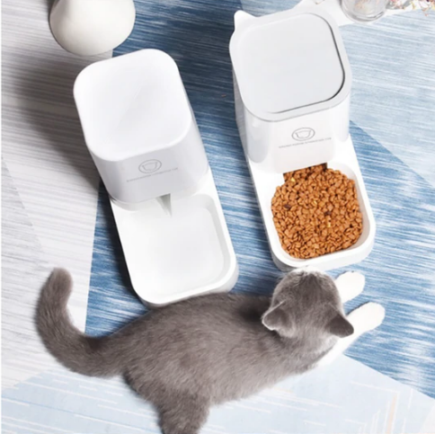 Automatischer Tierfutter- und Wasserspender