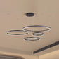 Modern Pendant Light Tir-Circle Black/Gold/Coffee Metal