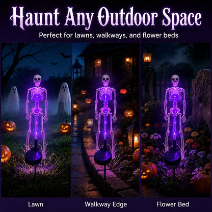 Ventayo – LED-skeletpynt til haven