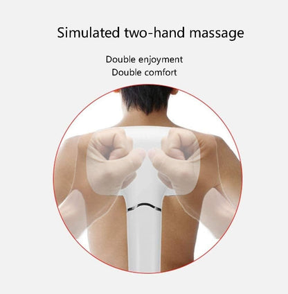 Double-Head Handheld Deep Tissue Massager