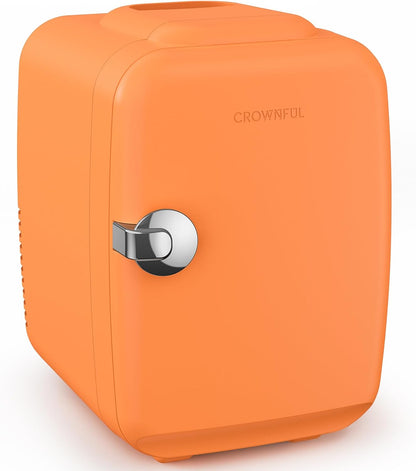 Hudson & Jurgen – Refrigerator Mini Fridge with Cooling & Heating | 4L Capacity for Medication, Skincare, Food, & Dorm Use