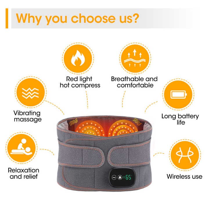 Infrared Back Support Belt For Back Pain