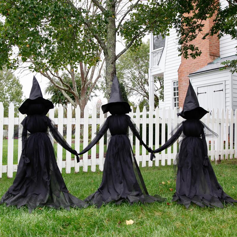 Ventayo – Lighted Halloween Witch Garden Stakes
