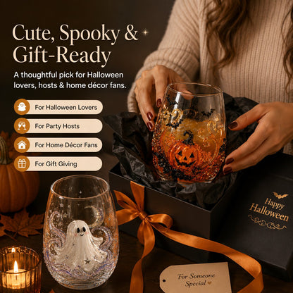 Ventayo – Håndlavet Halloween-drikkeglas
