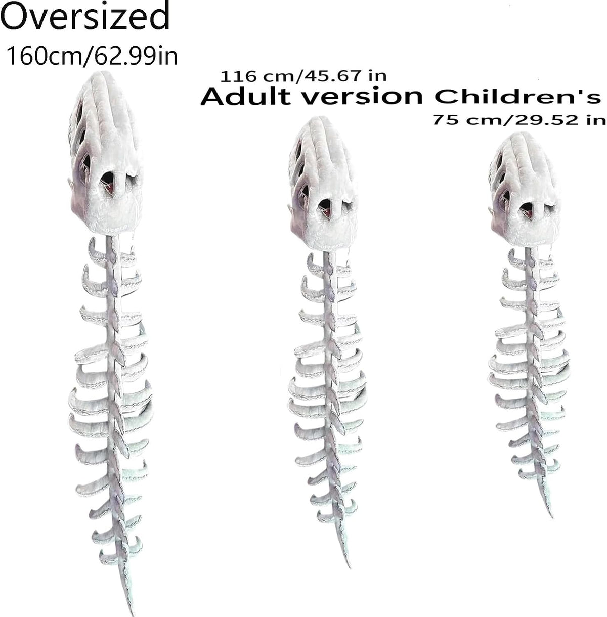 Ventayo – Dinosaur Costume | 3D Skeleton Design for Realistic Halloween Dress-Up