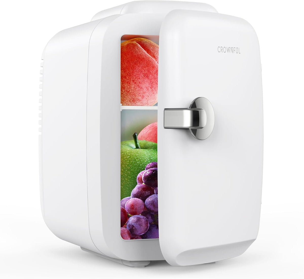 Hudson & Jurgen – Refrigerator Mini Fridge with Cooling & Heating | 4L Capacity for Medication, Skincare, Food, & Dorm Use