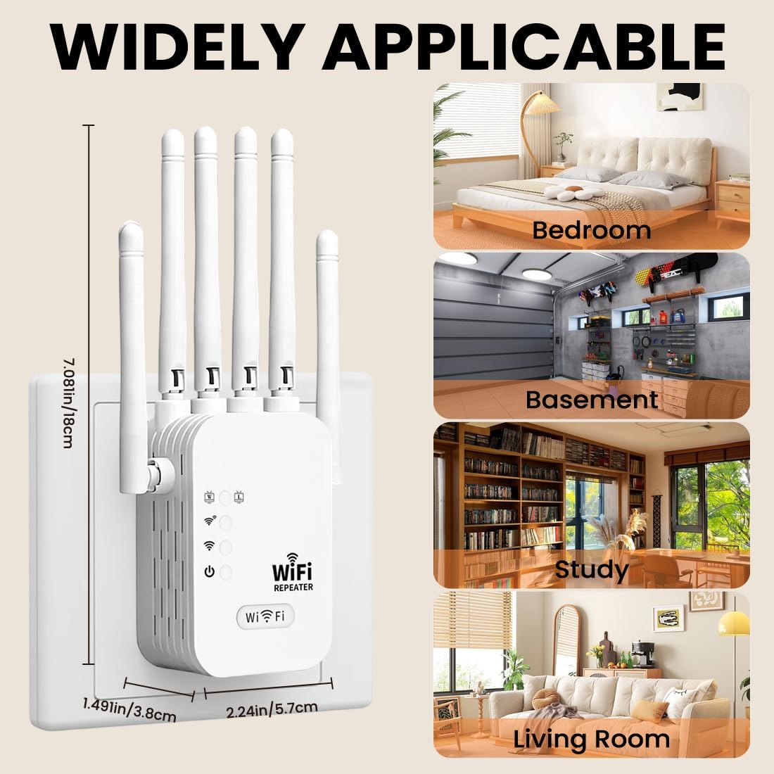 Hudson & Jurgen – Outdoor WiFi Booster | Long-Range WiFi Extender with Weather-Resistant Design | Enhanced Signal for Seamless Streaming