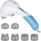 Electric Handheld Full-Body Massager with Adjustable Intensity