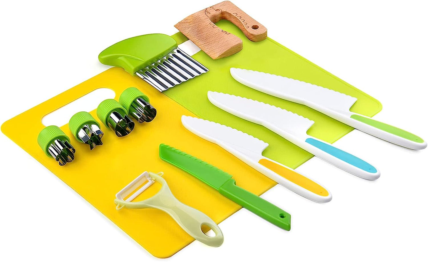 Safe and playful: Montessori kitchen utensils for the little ones (13 pieces)