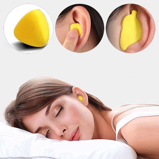 Ergonomic Soft Moldable Noise Cancelling Sleeping Ear Plugs