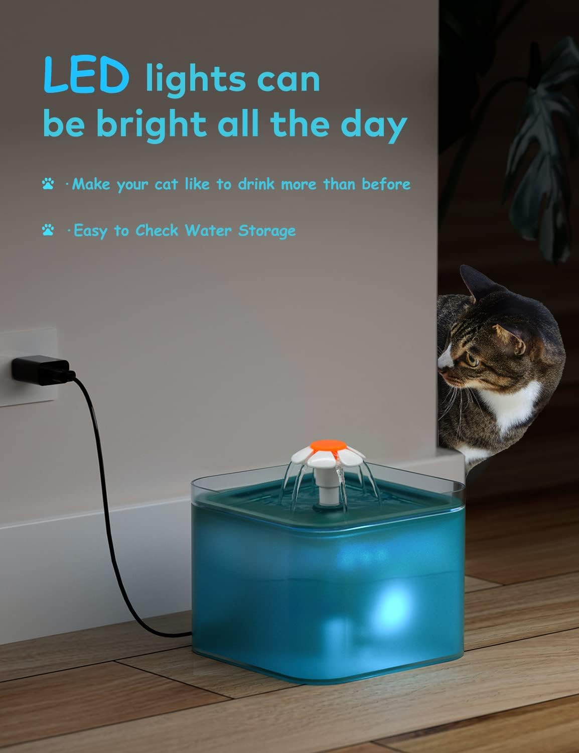 Premium Cat Drinking Water Fountain