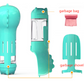Multi-functional Water Bottle