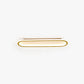 Minimalist Rectangular Flush Mount Ceiling Light