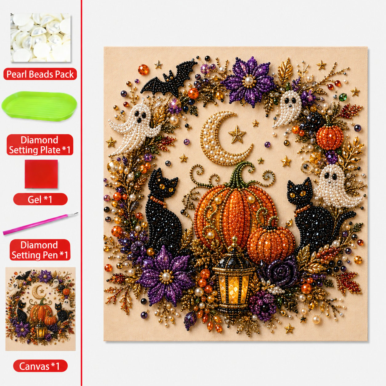 Ventayo – Halloween Pearl Canvas