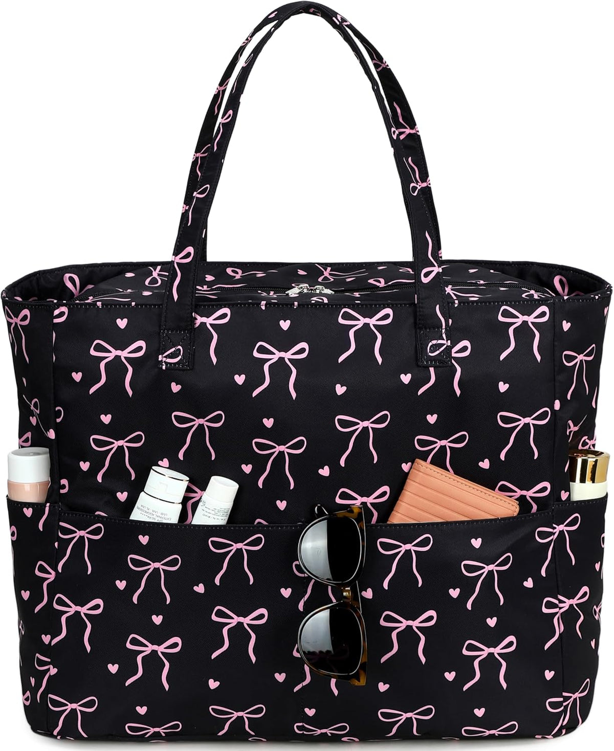 Hudson & Jurgen – Coastal Collection | Large Waterproof Beach Tote Bag with Zipper & Wet Pocket | Versatile for Travel, Gym, and Grocery