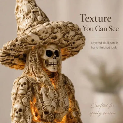 Ventayo – Spooky Skeleton Witch Ornament