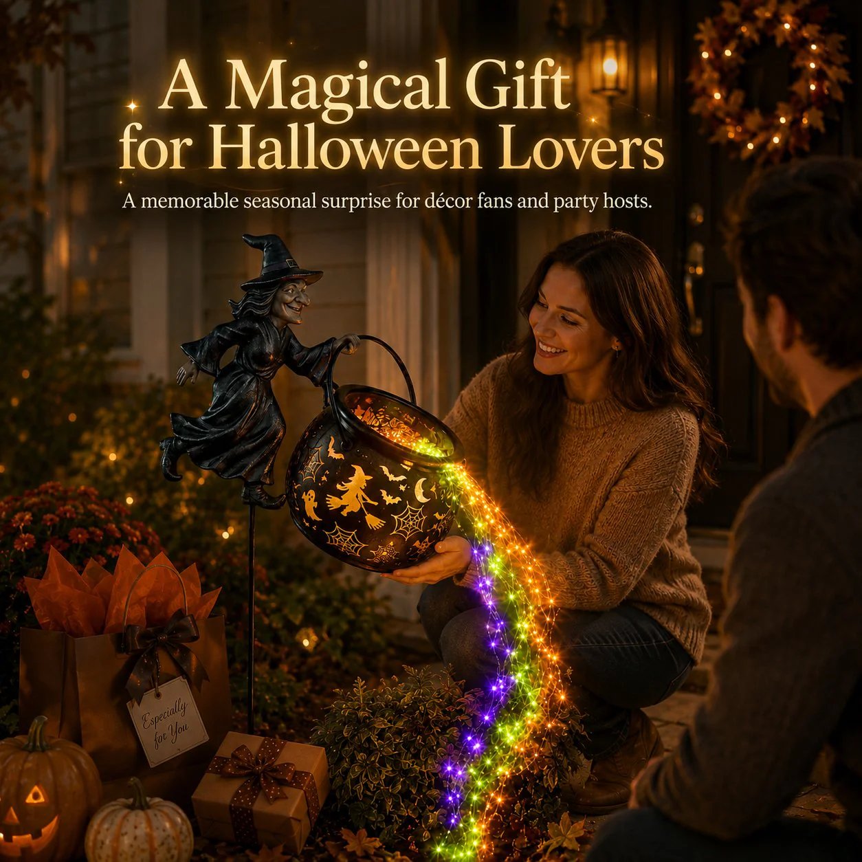 Ventayo – Halloween-heksentuinlamp