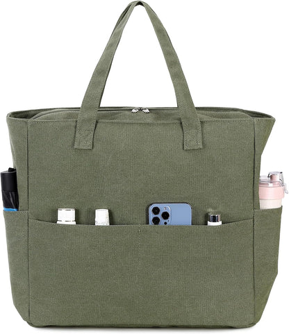 Hudson & Jurgen – Coastal Collection | Large Waterproof Beach Tote Bag with Zipper & Wet Pocket | Versatile for Travel, Gym, and Grocery
