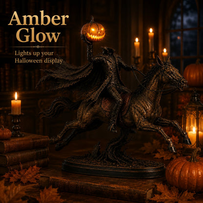 Ventayo – Halloween-Statue des kopflosen Reiters