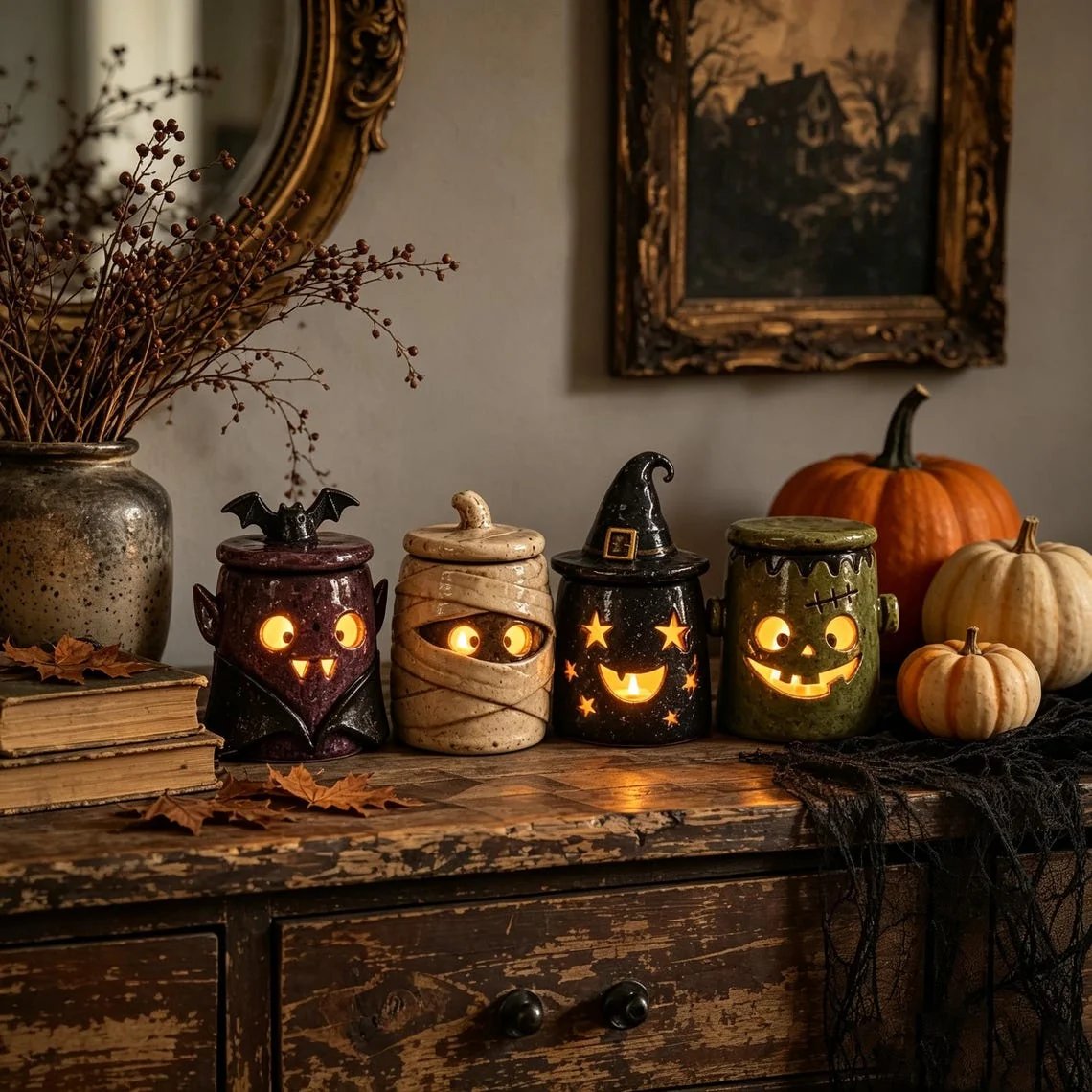 Ventayo – Handcrafted Artisan Monster Tea Light Holder