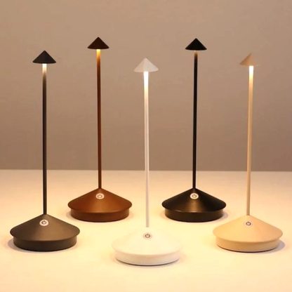 Minimalist LED Table Lamp | Waterproof & Dimmable Cordless Lighting