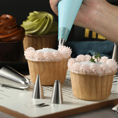 66/74-dele professionelt kagesmykkesæt – dyser og værktøj i rustfrit stål