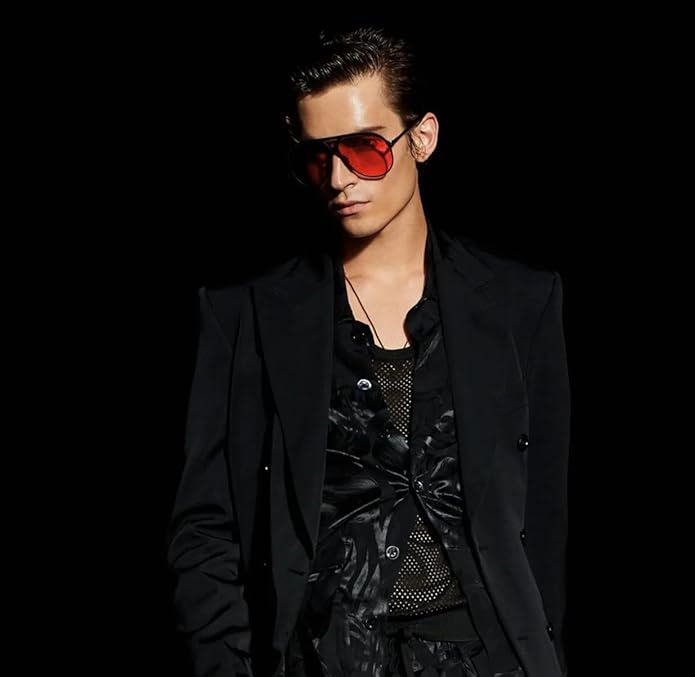 Hudson & Jurgen – Retro Oversized Aviator Sunglasses with UV400 Protection | Unisex Design for Timeless Style