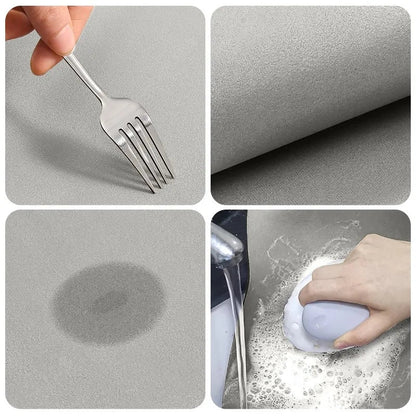 Hudson & Jurgen – Non-Slip Bath Mat with Super Absorbent Diatomite for Ultimate Comfort