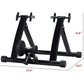 Bike Trainer - Stationary Bike Stand - Indoor Bike Trainer Stand - Magnetic Bicycle Trainer Stand - Bike Exercise Stand - Bike Stand For Indoor Riding