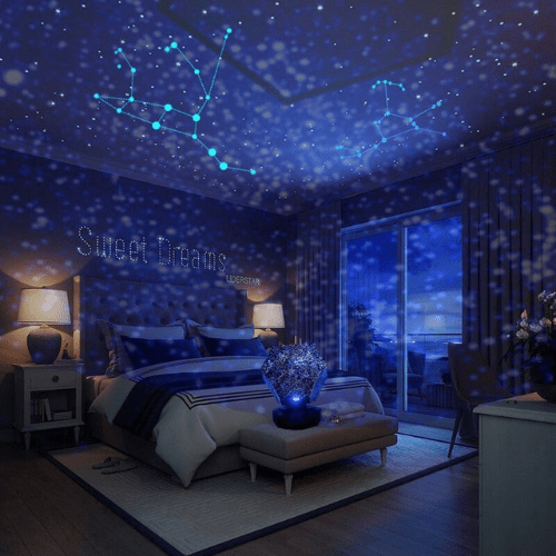 Hudson & Jurgen – Celestial Night Light Projector with Adjustable Illumination for Dreamy Ambiance