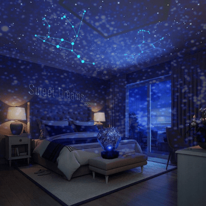 Hudson & Jurgen – Celestial Night Light Projector with Adjustable Illumination for Dreamy Ambiance