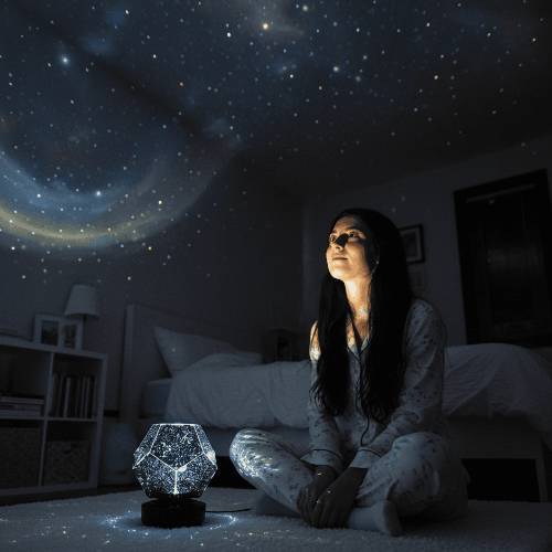 Hudson & Jurgen – Celestial Night Light Projector with Adjustable Illumination for Dreamy Ambiance