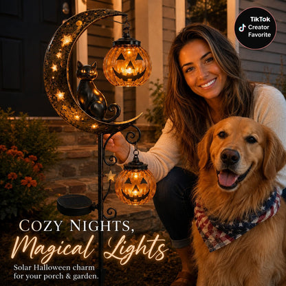 Ventayo – Solcelledrevet Halloween-havelampe