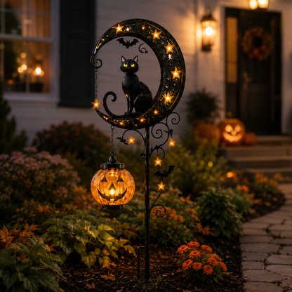 Ventayo – Solcelledrevet Halloween-havelampe