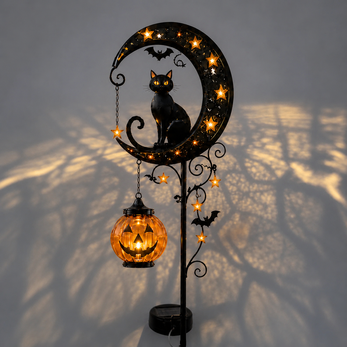 Ventayo – Solcelledrevet Halloween-havelampe
