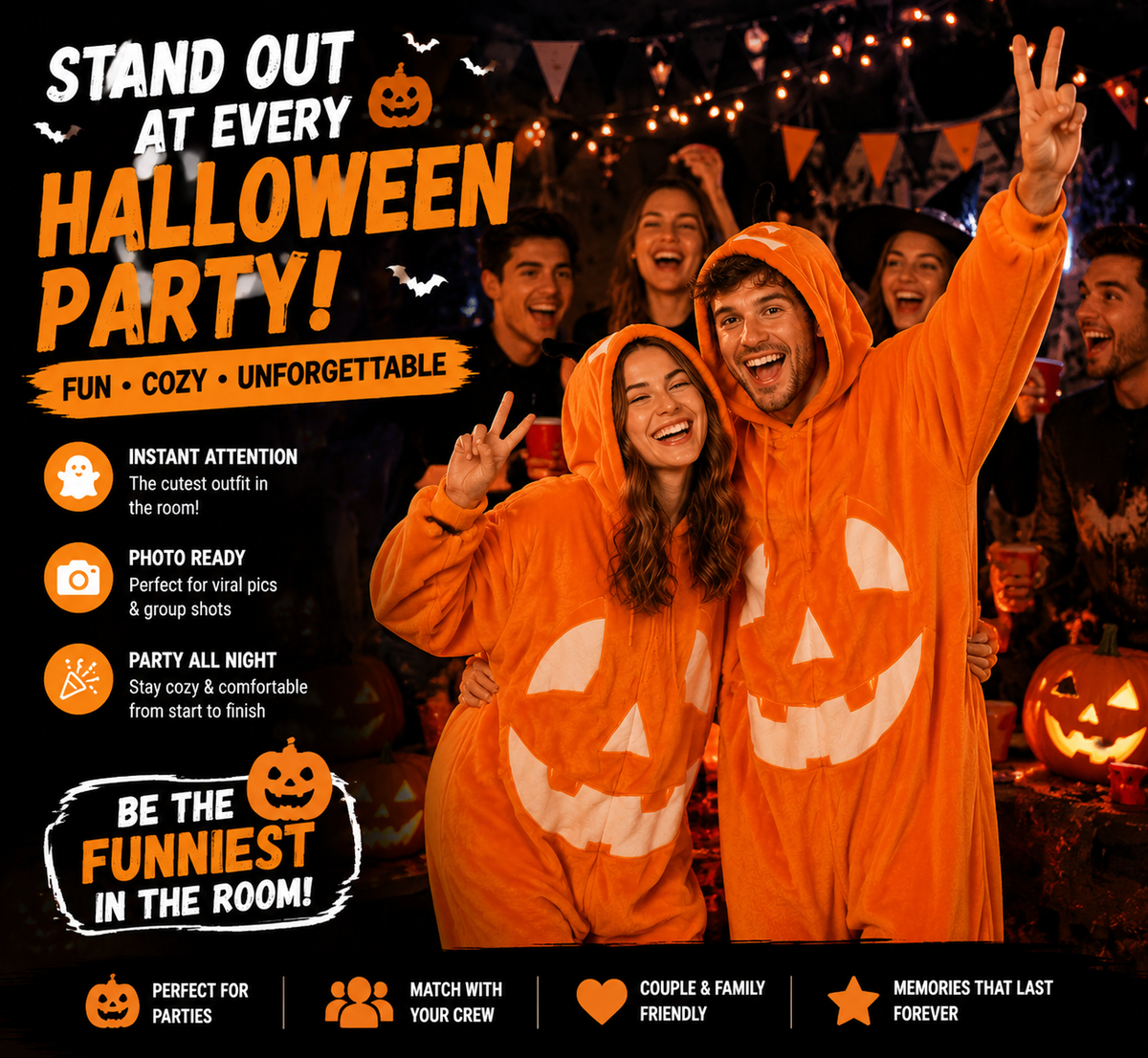 Hudson & Jurgen – Halloween Plush Onesie
